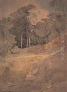 Duncombe Park, 1805-6 by John Sell Cotman