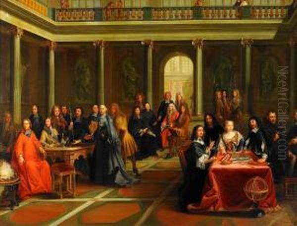 Rene Descartes I Samtal Med Sveriges Drottning Kristina - view 1