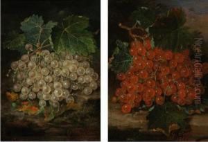 Still Life With Currants: A Pair Of Paintings by George Forster