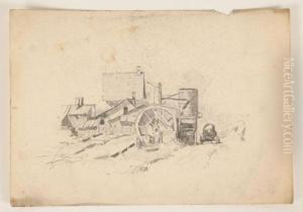 Rustic Mill Scene And Other Landscapes - view 1