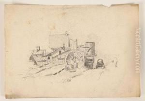 Rustic Mill Scene And Other Landscapes by William Forsyth