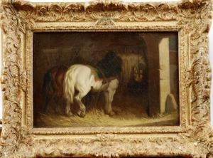 Stallinterior by Theodore Fort