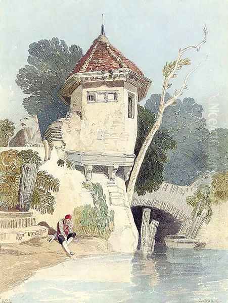 A garden house on the banks of the river Yare - view 1