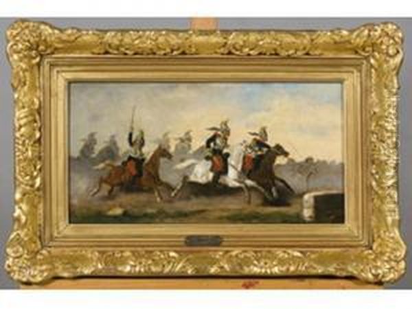 Scene De Cavalerie - view 1