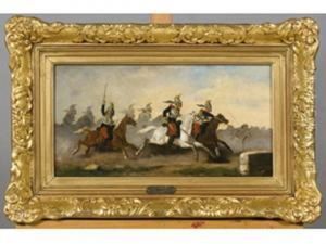 Scene De Cavalerie