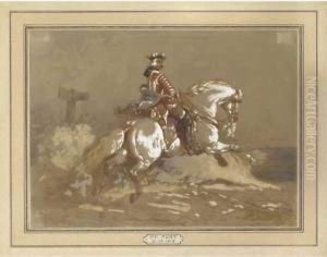 A Nobleman On A Charger