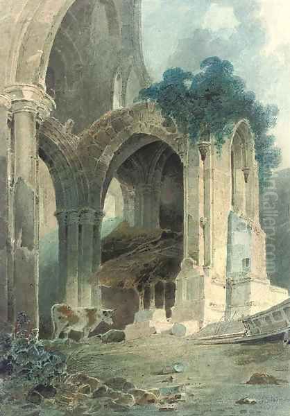 Rievaulx Abbey, Yorkshire - view 1
