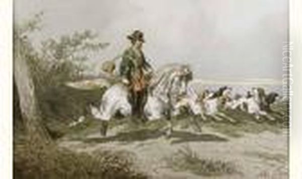 "chasse A Courre". - view 1