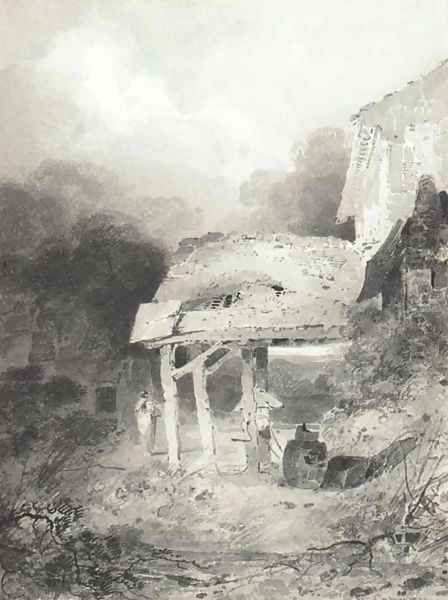 A study of farm buildings - view 1