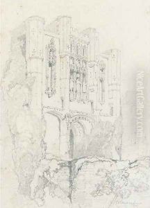 The Gate House, Thornton Abbey, Humberside by John Sell Cotman