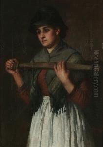 The Milk Maid by William Banks Fortescue