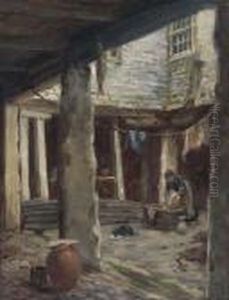 A Fisherman's Dwelling by William Banks Fortescue
