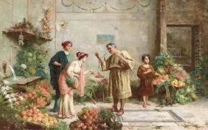 At The Fruit Sellers by Eduardo Forti