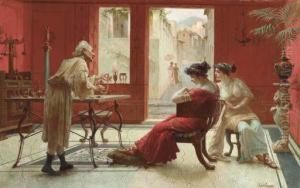 Afternoon At The Jewelry Shop