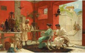 The Merchant Of Pompei by Eduardo Forti