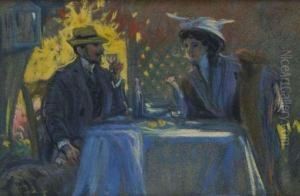 (actif Au Xixeme Et Xxeme Siecle)
La Conversation Sous La Treille by Fortuney