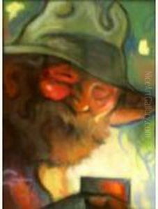 Portrait D'homme Au Chapeau.
