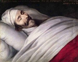 Cardinal Richelieu (1585-1642) on his Deathbed