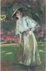 Femme A La Raquette