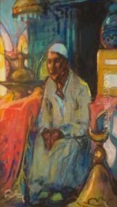 Le Brocanteur De Tunis by Louis Fortuney
