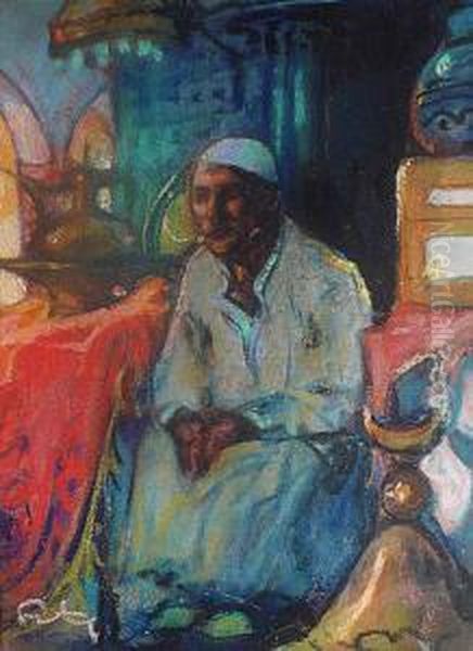 Marchand Dans Les Souks De Tunis - view 1