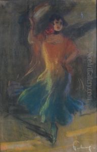 Spanish Dancer by Louis Fortuney