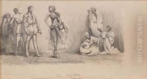 La Bajadera by Mariano Fortuny Y Madrazo