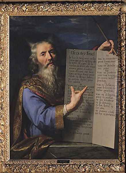 Moses with the Tablets of the Law, 1663 - view 1