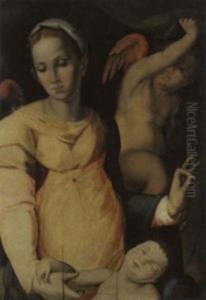 Madonna Mit Kind Und Engel - view 1