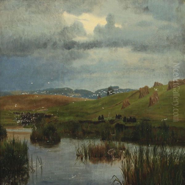 Landscape With Lake - view 1