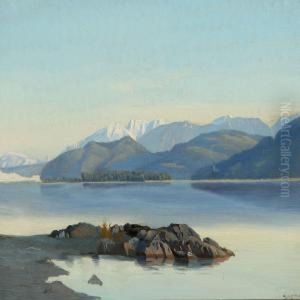 A Inlet Scene, 
Presumeably From Greenland