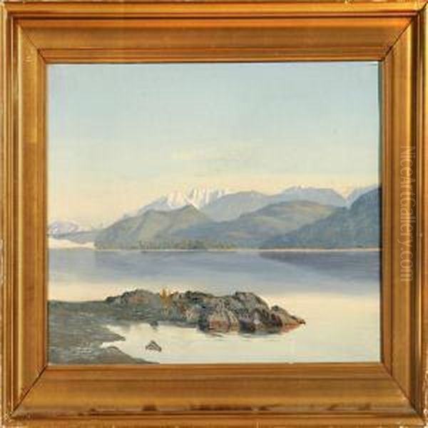 A Inlet Scene, Presumeably From Greenland - view 1