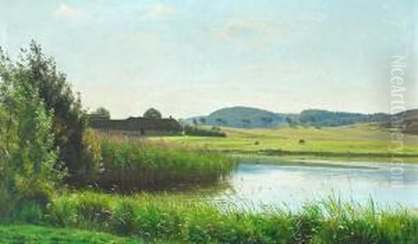 Morning, Scenery From Silkeborg - view 1