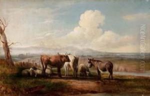 Al Pascolo by Agostino Fossati