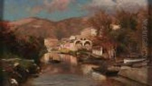 Paesaggio Fluviale by Agostino Fossati