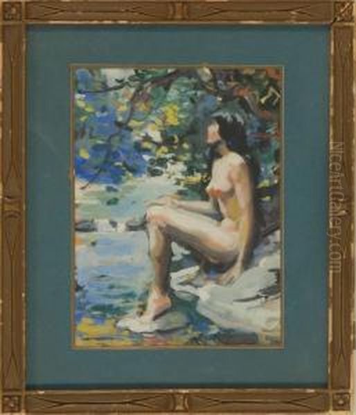 Nude In A Landscape - view 1