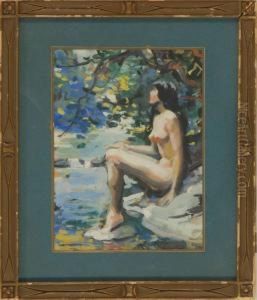 Nude In A Landscape