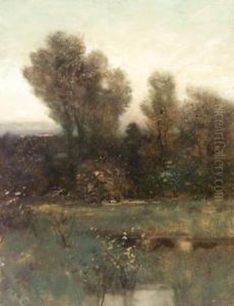 Autumn Landscape At Sunset - view 1