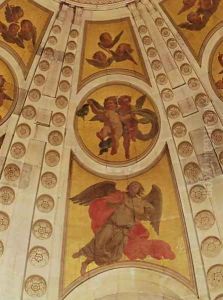 Detail of angels from the dome (2), 1635-42