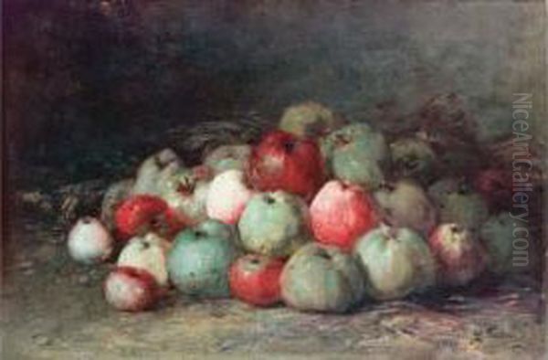 Nature Morte Aux Poires, Pommes Et Coings by Guillaume-Romain Fouace