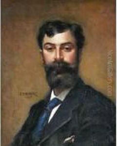 Autoportrait (1875) by Emile Louis Foubert