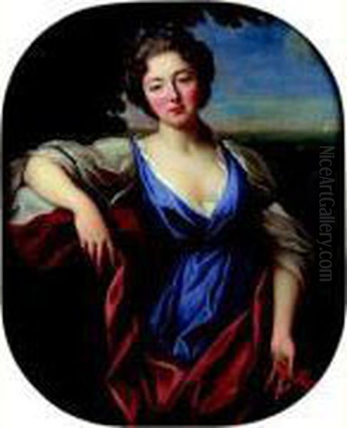 Portrait De Jeune Femme En Buste - view 1