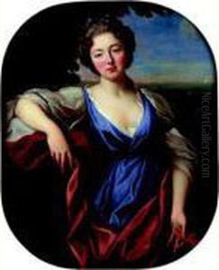 Portrait De Jeune Femme En Buste Portrait De Jeune Femme En Buste