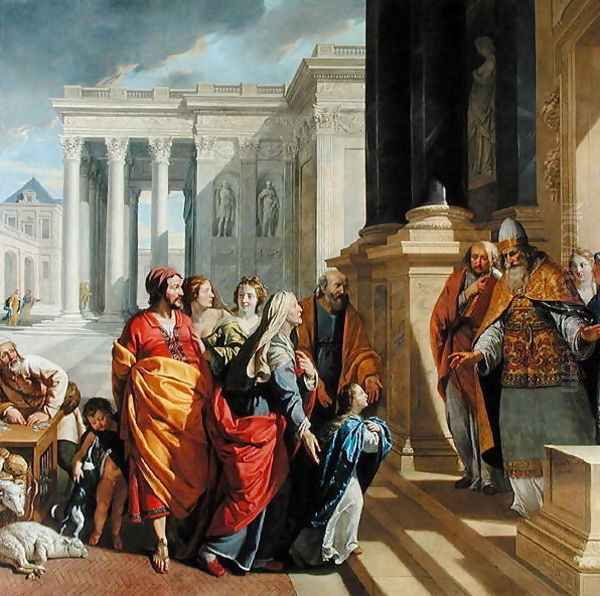 Presentation of the Virgin in the Temple, 1639-40 by Philippe de Champaigne