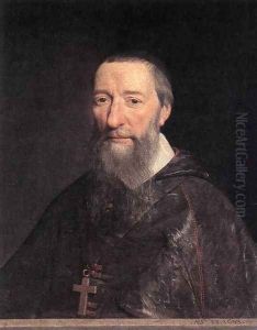 Portrait of Bishop Jean-Pierre Camus 1643