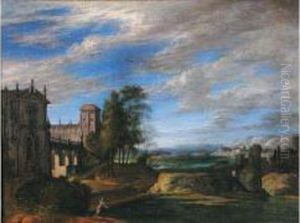 Paysage Panoramique by Jacques Fouquieres