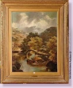 Paysage Montagneux Anime by Theodore Fourmois