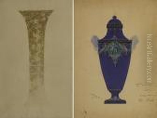 Lot De 10 Etudes De Vases - view 1