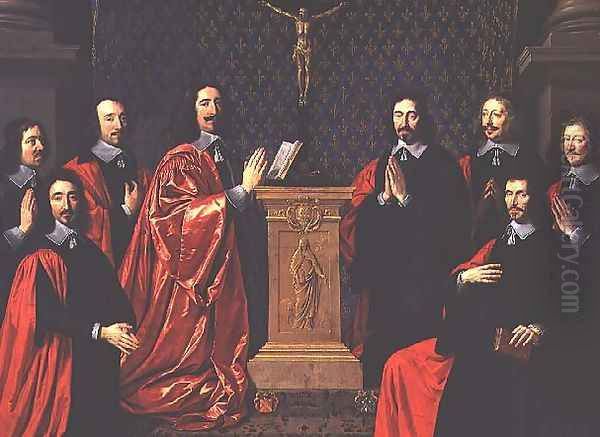 The Prevot des Marchands and the echevins of the city of Paris, 1648 - view 1