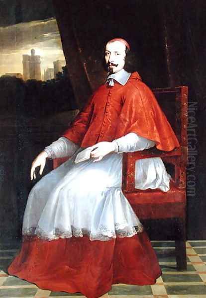 Portrait of Cardinal Jules Mazarin (1602-61) - view 1